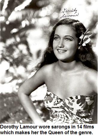 Dorothy Lamour w/caps